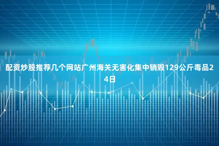 配资炒股推荐几个网站广州海关无害化集中销毁129公斤毒品24日